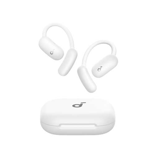 ‏⁧אוזניות ⁦soundcore AeroFit⁩ 2 ⁦AI Open Ear⁩ בצבע לבן⁩‏