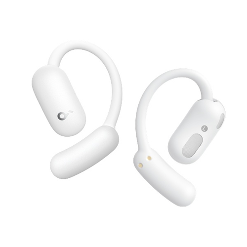 ‏⁧אוזניות ⁦soundcore AeroFit⁩ 2 ⁦AI Open Ear⁩ בצבע לבן⁩‏