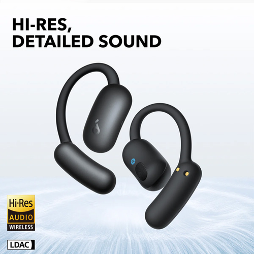 ‏⁧אוזניות ⁦soundcore AeroFit⁩ 2 ⁦AI Open Ear⁩ בצבע לבן⁩‏