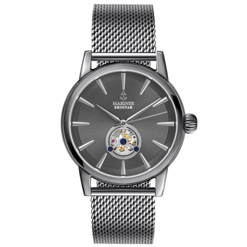 שעון MARINER מרינר לגבר דגם MO-7093 לוח אפור