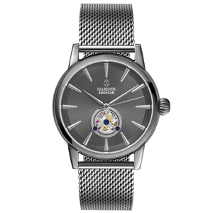 שעון MARINER מרינר לגבר דגם MO-7093 | EROSTAR לוח אפור