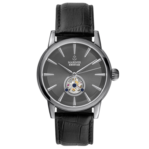 שעון MARINER מרינר לגבר דגם MO-7093 לוח אפור תמונה 2