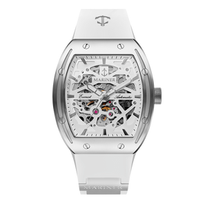 שעון MARINER מרינר לגבר דגם MO-8004 | EVEREST לוח לבן