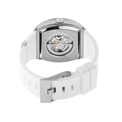 שעון MARINER מרינר לגבר דגם MO-8004 לוח לבן תמונה 3