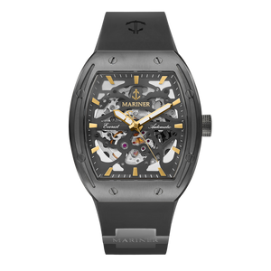 שעון MARINER מרינר לגבר דגם MO-80091 | EVEREST לוח שחור