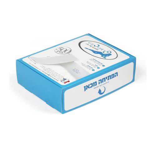 רצועות נייר לשעווה 70GSM מארז 500 יחידות