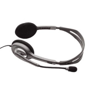 אוזניות ‏חוטיות Logitech H110 לוגיטק