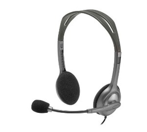 אוזניות ‏חוטיות Logitech H111 לוגיטק
