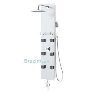 פנל רחצה למקלחת סיוון אופיר 2426S עם 6 ג