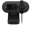 מצלמת רשת עם מיקרופון בצבע גרפיט Logitech Brio 105 FULL HD 1080P