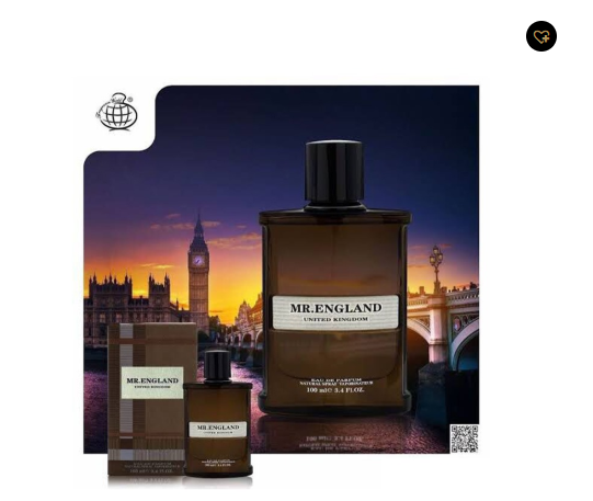 Mr. England United Kingdom Fragrance World בהשראת London for Men Burberry בושם לגבר | 100 מ"ל אדפ