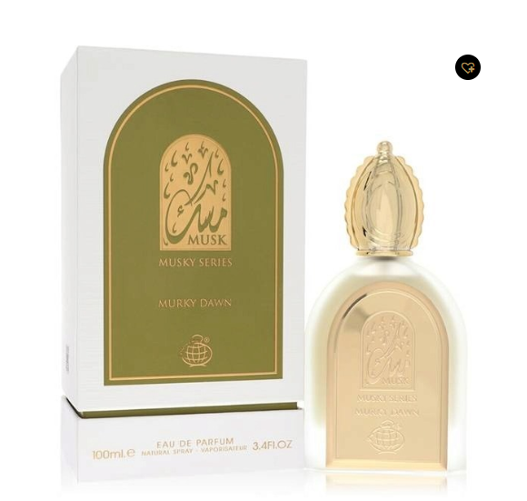 Musky Series MURKY DAWN Fragrance World בושם יוניסקס | 100 מ"ל או דה פרפיום
