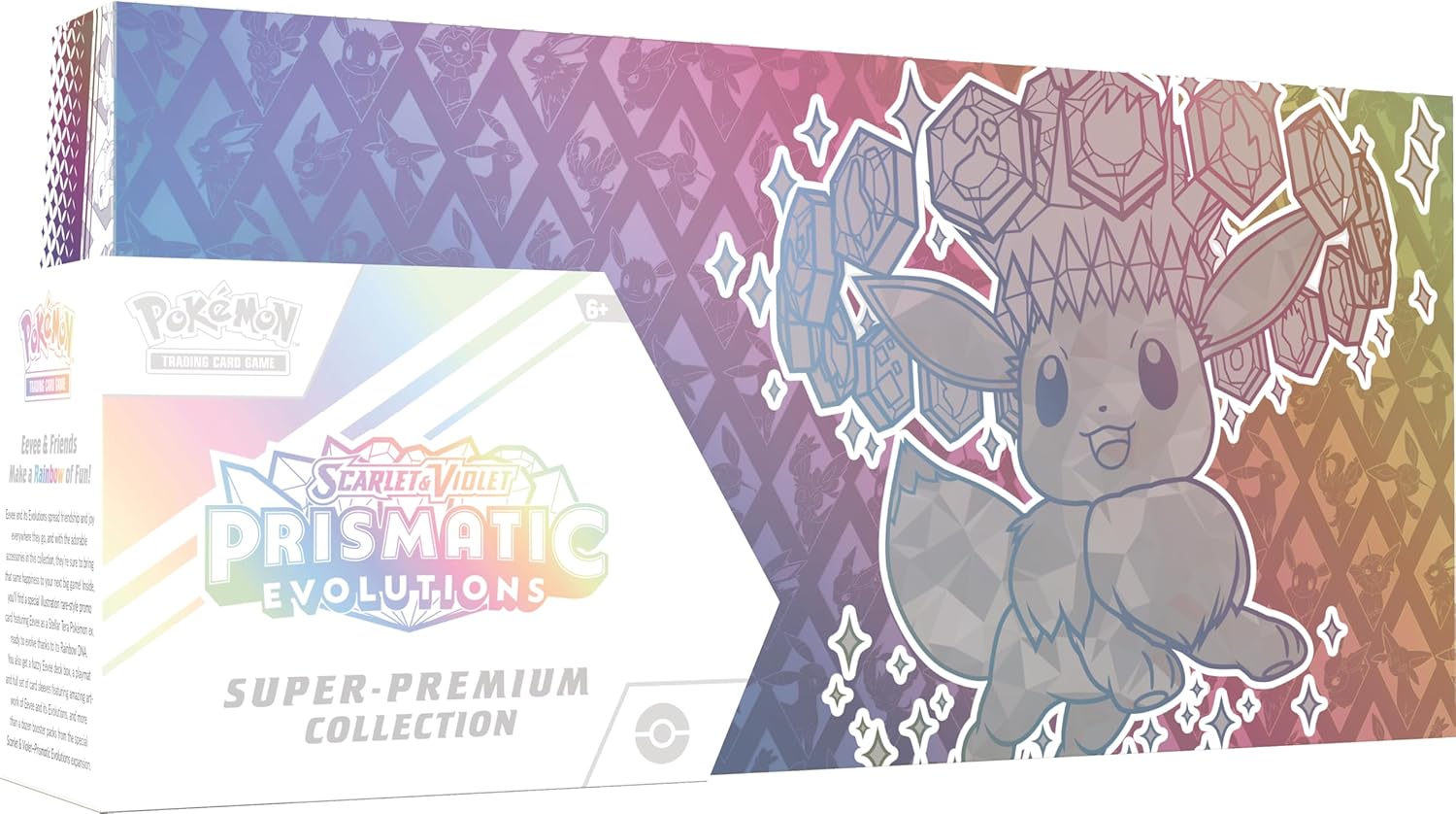 קלפי פוקימון Pokémon TCG: Scarlet & Violet—Prismatic Evolutions Super-Premium Collection  