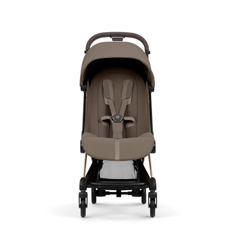 טיולון קויה Cybex Coya 2 – יוקרה, אולטרה-קומפקטיות ונוחות ללא פשרות שילדה רוזגולד חום