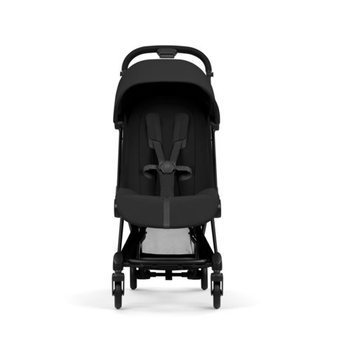 טיולון קויה Cybex Coya 2 – יוקרה, אולטרה-קומפקטיות ונוחות ללא פשרות שילדה שחור מט, שחור