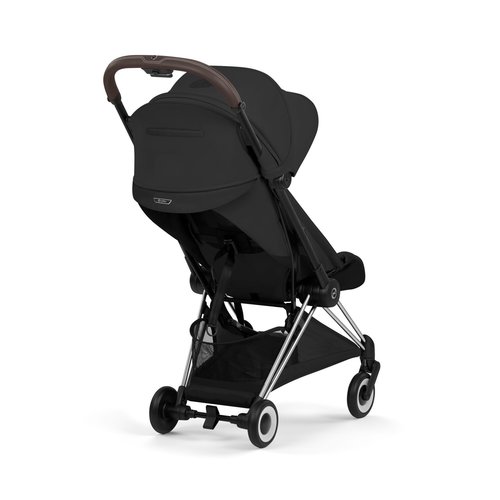 טיולון קויה Cybex Coya 2 – יוקרה, אולטרה-קומפקטיות ונוחות ללא פשרות שילדה כרום חום שחור