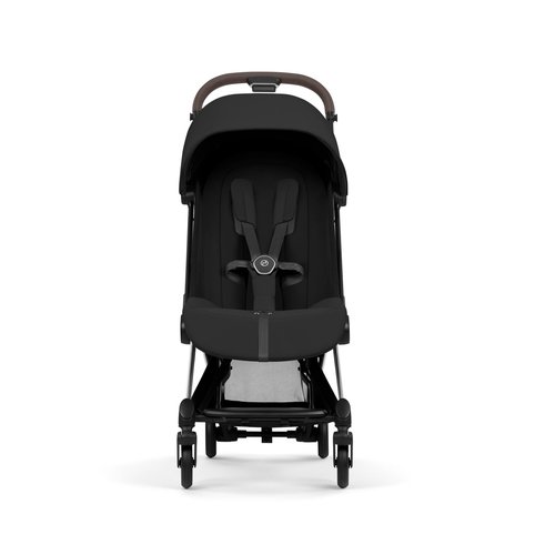 טיולון קויה Cybex Coya 2 – יוקרה, אולטרה-קומפקטיות ונוחות ללא פשרות שילדה כרום חום שחור