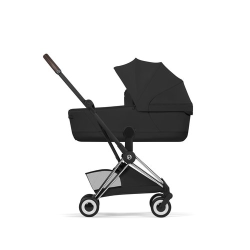 טיולון קויה Cybex Coya 2 – יוקרה, אולטרה-קומפקטיות ונוחות ללא פשרות שילדה כרום חום שחור