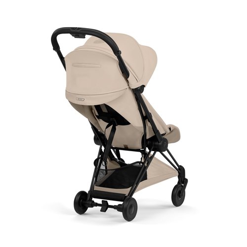 טיולון קויה Cybex Coya 2 – יוקרה, אולטרה-קומפקטיות ונוחות ללא פשרות שילדה שחור מט בז'