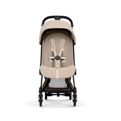 טיולון קויה Cybex Coya 2 – יוקרה, אולטרה-קומפקטיות ונוחות ללא פשרות שילדה שחור מט בז'