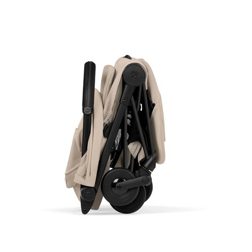 טיולון קויה Cybex Coya 2 – יוקרה, אולטרה-קומפקטיות ונוחות ללא פשרות שילדה שחור מט בז'