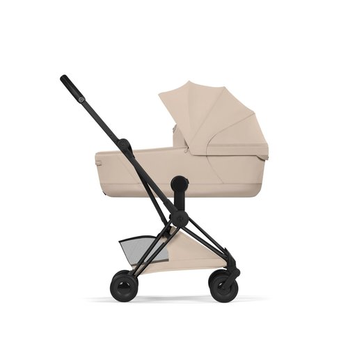 טיולון קויה Cybex Coya 2 – יוקרה, אולטרה-קומפקטיות ונוחות ללא פשרות שילדה שחור מט בז'