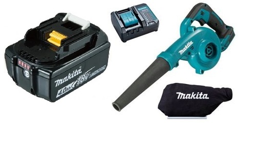 מפוח DUB185 כולל סוללה 4AH ומטען מבית Makita מקיטה