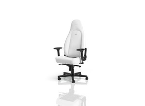כיסא גיימינג NOBLECHAIRS ICON WHITE EDITION בצבע לבן