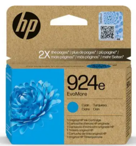 ראש דיו כחול מקורי HP 924EC 4K0U7NE (800 דפים)