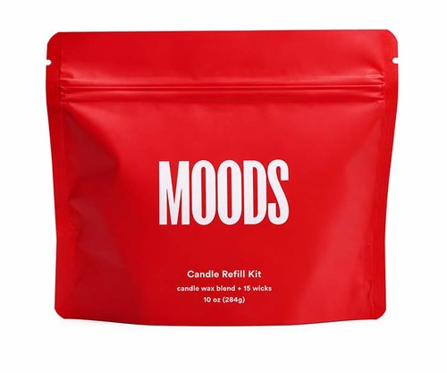 MOODS – פתיתי שעווה להכנת נרות - אדום