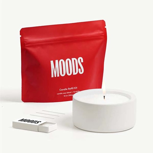 MOODS – פתיתי שעווה להכנת נרות - אדום