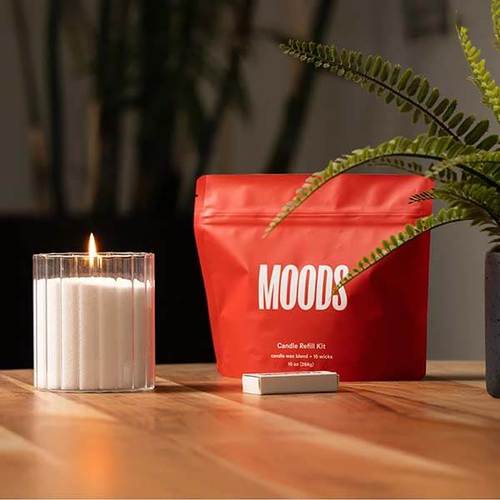 MOODS – פתיתי שעווה להכנת נרות - אדום