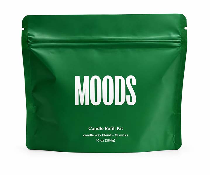 MOODS – פתיתי שעווה להכנת נרות - ירוק