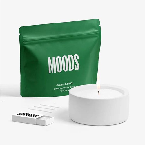 MOODS – פתיתי שעווה להכנת נרות - ירוק