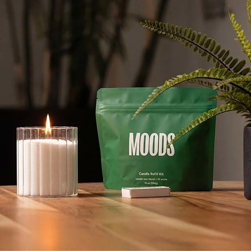 MOODS – פתיתי שעווה להכנת נרות - ירוק