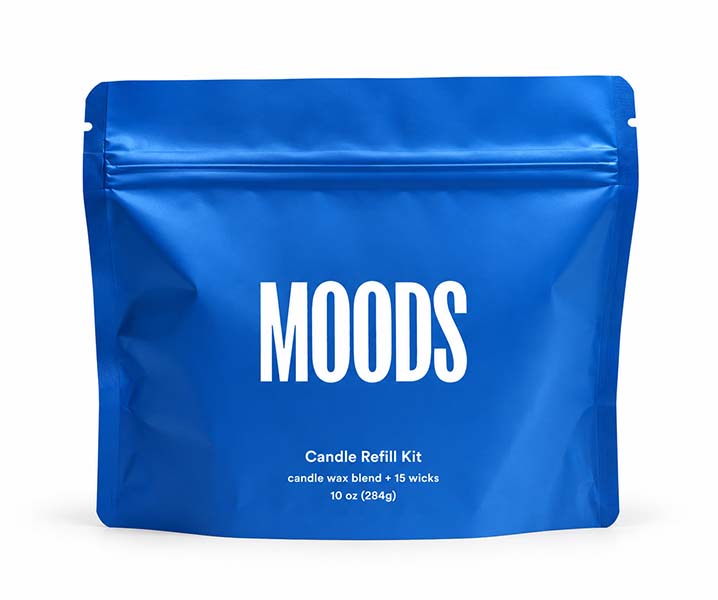 MOODS – פתיתי שעווה להכנת נרות - כחול