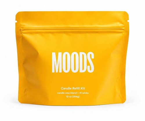 MOODS – פתיתי שעווה להכנת נרות - צהוב