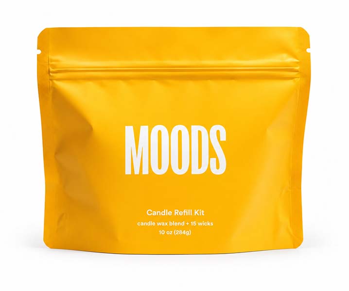 MOODS – פתיתי שעווה להכנת נרות - צהוב