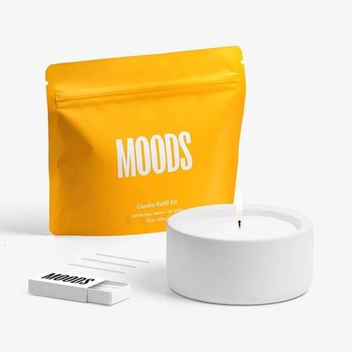 MOODS – פתיתי שעווה להכנת נרות - צהוב