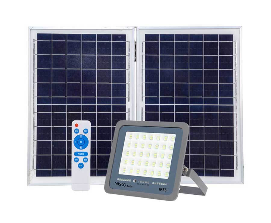 תאורת הצפה סולארית SUNLY IP66 150W אור קר