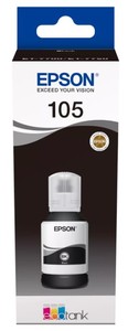 דיו שחור מקורי EPSON 105 C13T00Q140