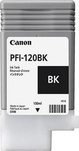 ראש דיו שחור מקורי CANON PFI120BK (130 מ"ל)
