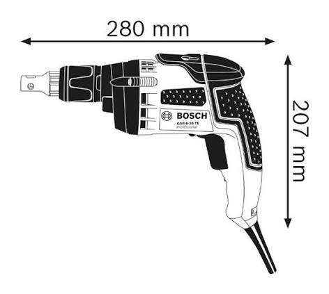 מברגת גבס חשמלית GSR 6-25TE מבית BOSCH בוש
