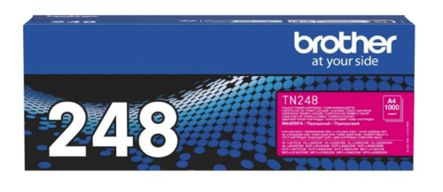 טונר מקורי אדום BROTHER TN248M (1,000 דפים)