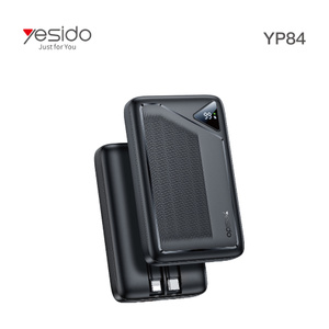 YESIDO YP84 סוללת גיבוי 10000mAh עם תצוגה דיגיטלית וטעינה מהירה 22.5W