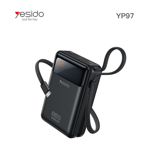 YESIDO YP97 סוללת גיבוי 20000mAh טעינה מהירה 65W