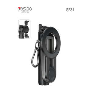 YESIDO SF31 מקל סלפי מיני מגנטי עם קליפס