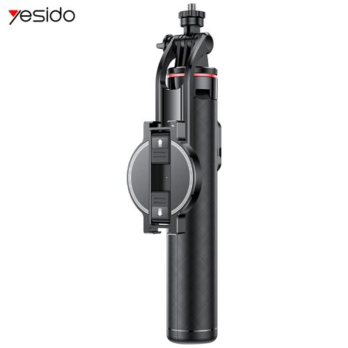 YESIDO SF24 חצובה ומקל סלפי מגנטי עם 2 קליפסים