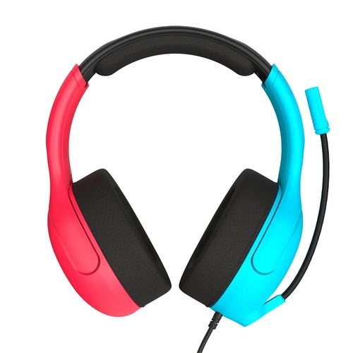 אוזניות גיימינג חוטיות צבע כחול-אדום Turtle Beach Airlite Fit for Nintendo Switch
