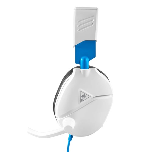 אוזניות גיימינג חוטיות צבע לבן-כחול Turtle Beach Recon 70P